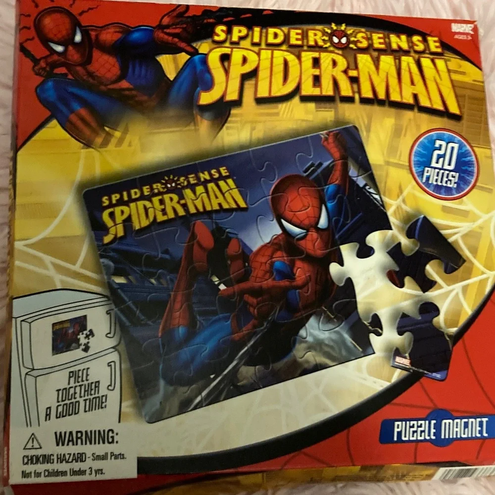 Four various children’s puzzles